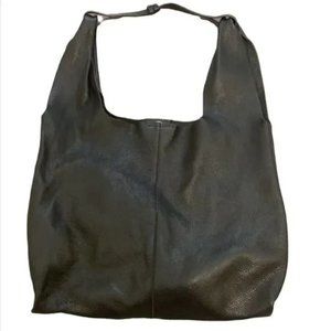 MIGHIM genuine leather black tote / shoulder bag .Very good condition